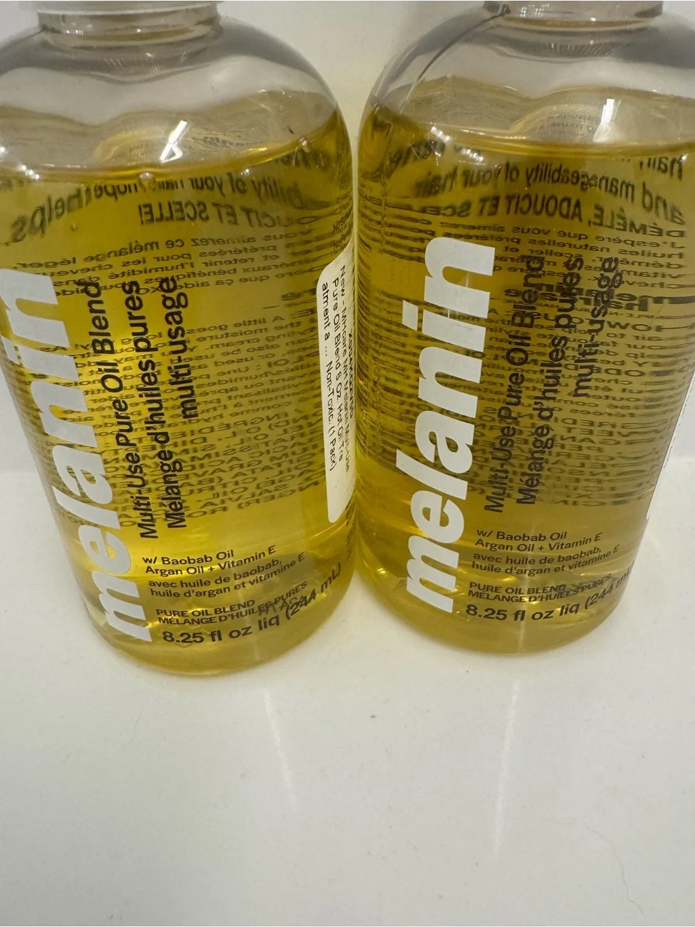 New Unopened Original Formula Melanin Haircare Multi-Use Pure Oil Blend x2
